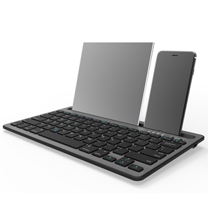 OEM定制BLE便携式无线平板手机键盘，带凹槽，适用于IOS安卓视窗iPad iPhone - Product Image 2