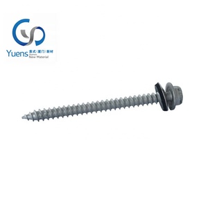 Yuens OEM M6.3*<strong>80</strong> Solar Panel Tile Metal Roof <strong>Mounting</strong> Racking Fixing Components Wooden SUS410 Dacromet Screws - Product Image 2