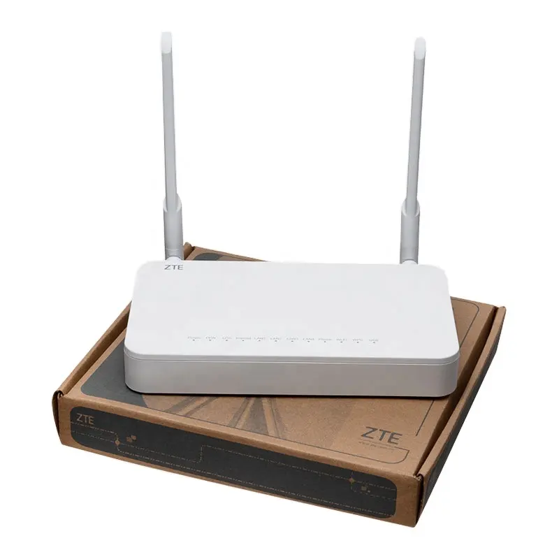 Marca Zte Gpon Ont F670L 4Ge + 1Tel + 1USB Dual Band Onu 2.4G/5G Router Wifi