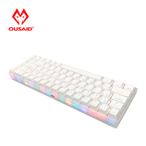 BT 3.0 Dual-mode Compact 68 Key Mechanical Gaming <strong>Keyboard</strong> 2021 Hot Sale K68 Rainbow Colors for <strong>IOS</strong> Android Win Usb Desktop RGB - Product Image 6