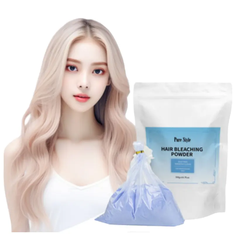 PureStyle Italian 9 Degrees Powder Bleach Hair Efficient Ammonia Free Hair Bleach Powder For Professional Salon Use