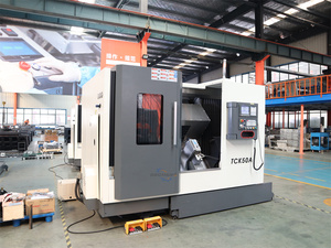 TCK50Y de alta resistencia, función de perforación de fresado automático, torno CNC Siemens GSK, Centro de torneado de cama inclinada, herramienta en vivo, torno CNC eléctrico - Product Image 6