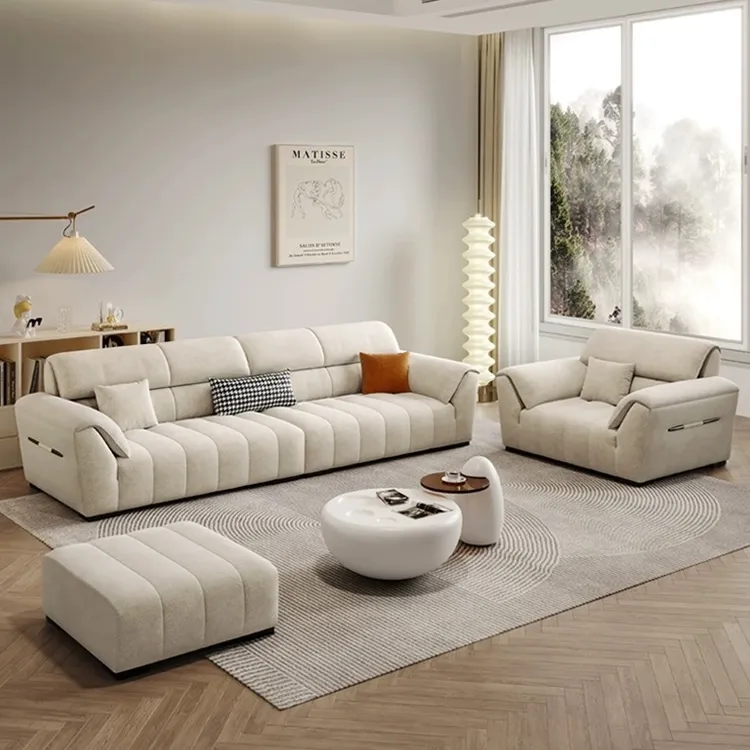 Mobilier de maison de luxe ensemble de canapés au design moderne ensemble de canapés meubles canapé de salon en tissu ensemble de canapés de salon