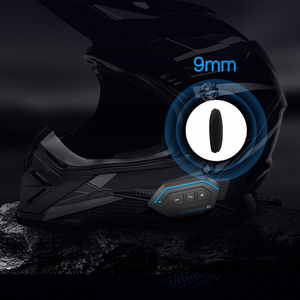 Intercomunicador inalámbrico de alta resistencia Bluetooth casco auricular adecuado para montar en motocicleta al aire libre - Product Image 4