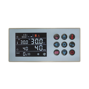 Control de microordenador inteligencia tipo agua zona 12V DC termostato controlador de temperatura