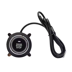 DC 12V Keyless Entry <strong>Push</strong> <strong>Start</strong> <strong>Button</strong> System Passive Car Alarm with Engine <strong>Start</strong> Function for Hyundai - Product Image 1