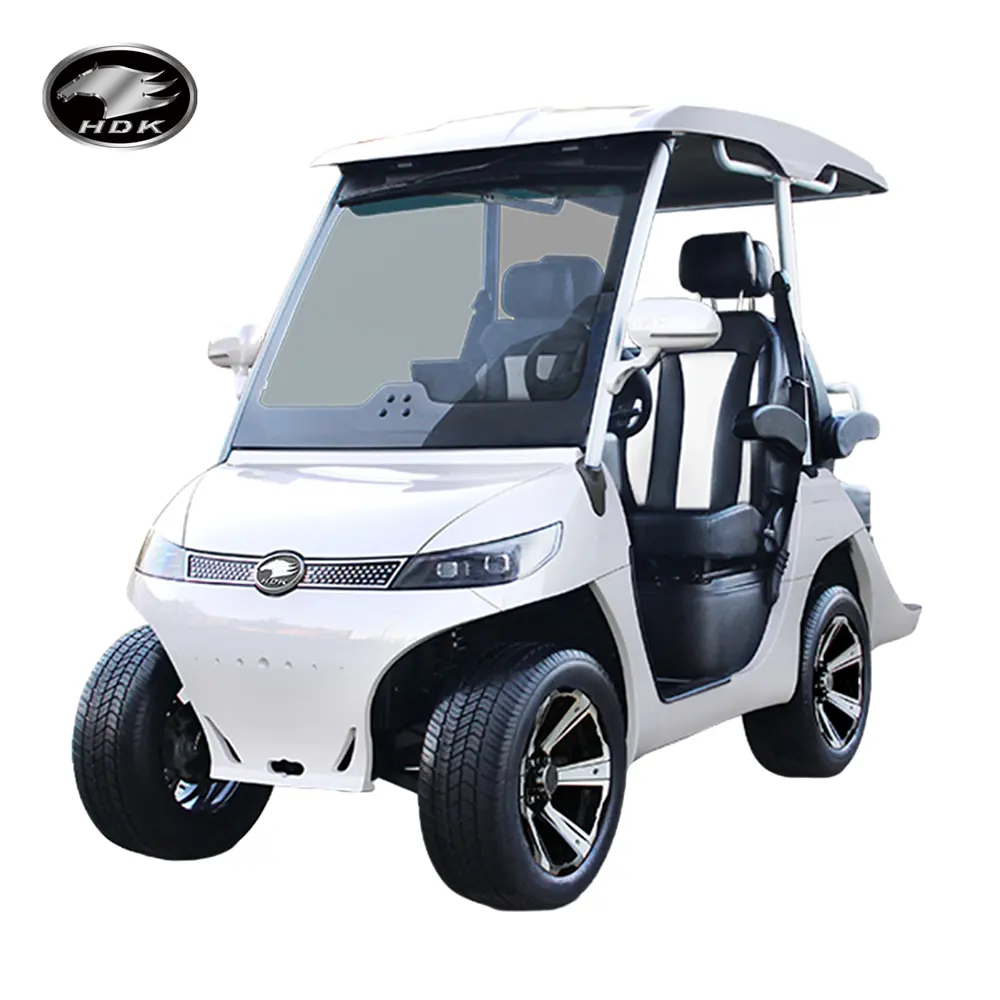Véhicule à énergie nouvelle ATV UTV 4 places Club Car 48v 72v à vendre chariots de golf HDK EVOLUTION électriques