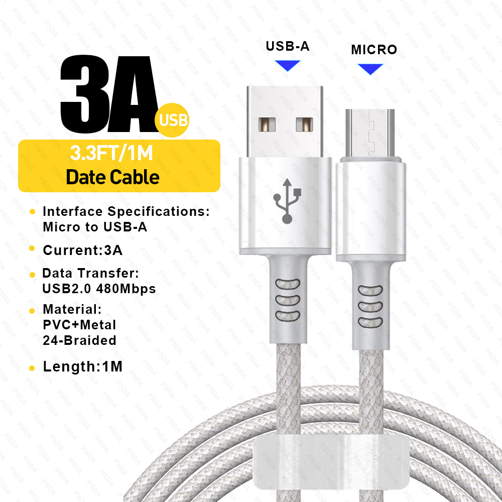 Blanc-(MICRO USB) SCB221