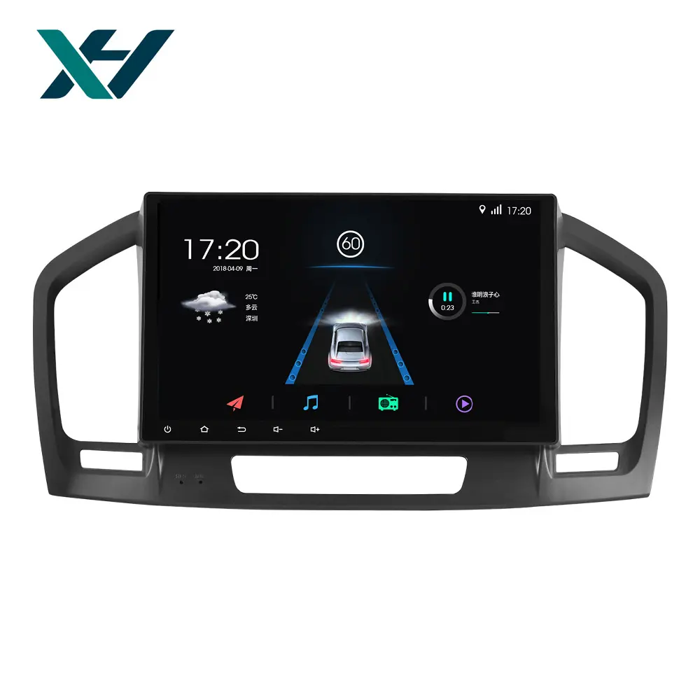 Голосовой помощник автомобильный Радио GPS навигация автомобильный DVD-плеер для Opel Insignia 2008-2013