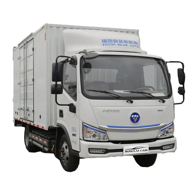 115kW quasi passeggero 3 persone Foton smart blue electric light truck furgone elettrico ad alta velocità camion elettrico di alta qualità