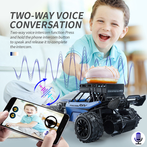 2.4G alaşım WIFI FPV ses interkom konuşma Drift yeni RC uzaktan kumanda arabalar kiti ile kablosuz kamera - Product Image 5