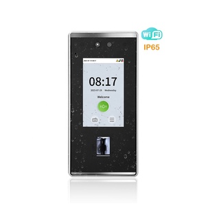 IP65 wasserdichte fingerabdruck-Gesichtserkennung biometrisches Zeitbedienungs- und Zugriffskontrollesystem WLAN TCP/IP und USB-Anschluss - Product Image 3