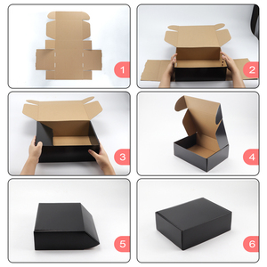 免费样品发送投资可获得免费样品定制标志纸板邮件箱包装箱 - Product Image 6