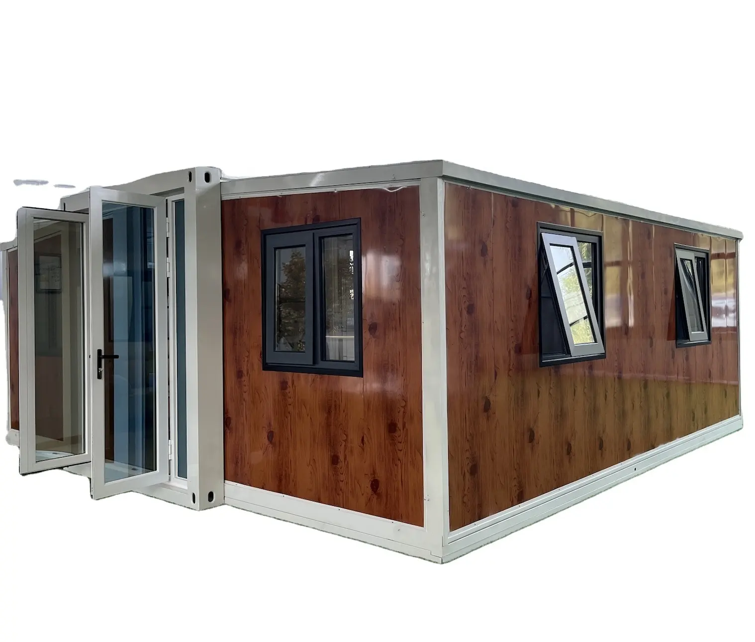 luxury whole house customization 20ft 40ft Australian standard granny flat folding Expandable Container House with 2 bedrooms