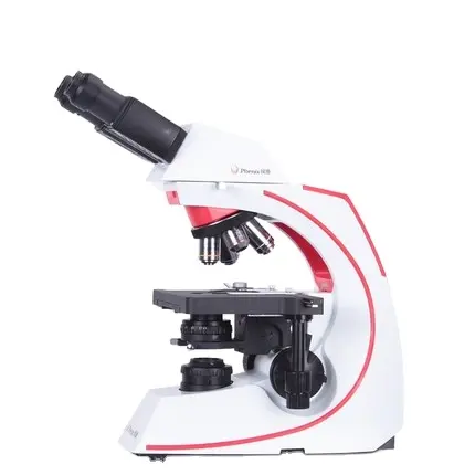 Microscopio biológico binocular de alto contraste de plan infinito de gama alta Phenix para laboratorio médico