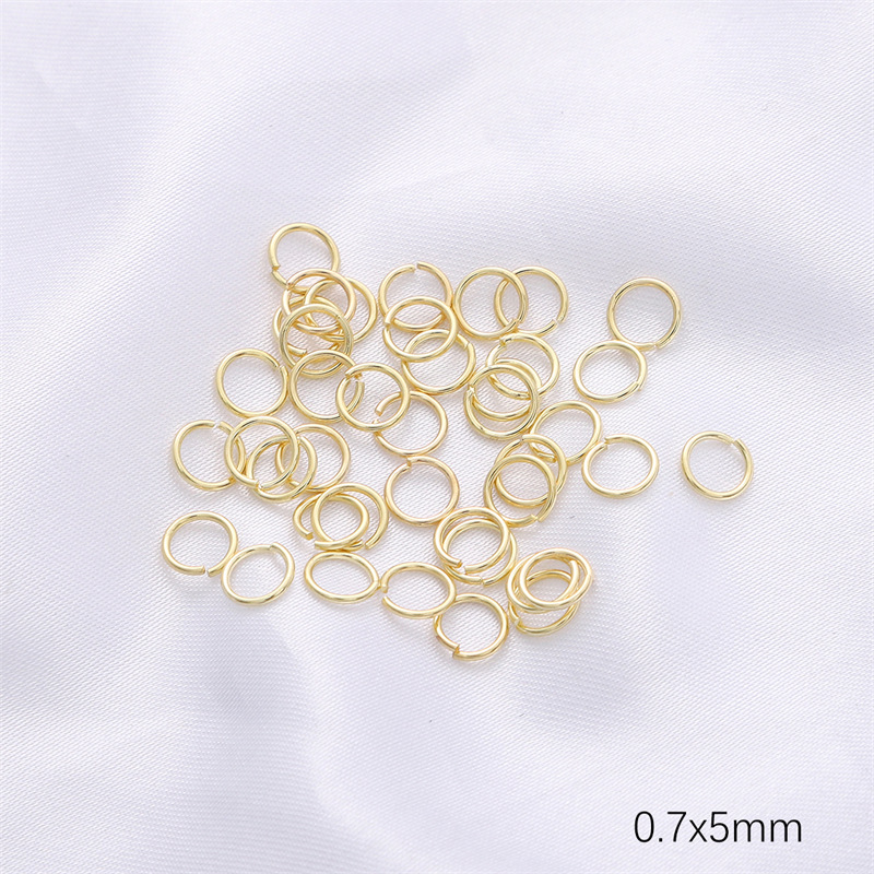 5MM 50PCS GOLD