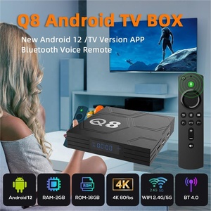 กล่องรับสัญญาณทีวีระบบแอนดรอยด์4K Q8กล่องรับสัญญาณ5g/2.4G WiFi Type-C เครื่องเล่นมีเดียสตรีมมิ่งผ่านโรงงาน - Product Image 2