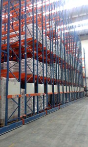 Electrical Control Heavy Duty Warehouse Storage Mobile Pallet Racking System - Product Image 5