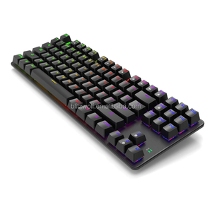 OEM Logo Language RGB Rainbow 87 Keys <strong>Computer</strong> Office USB C Wired Gaming <strong>Keyboard</strong> - Product Image 3