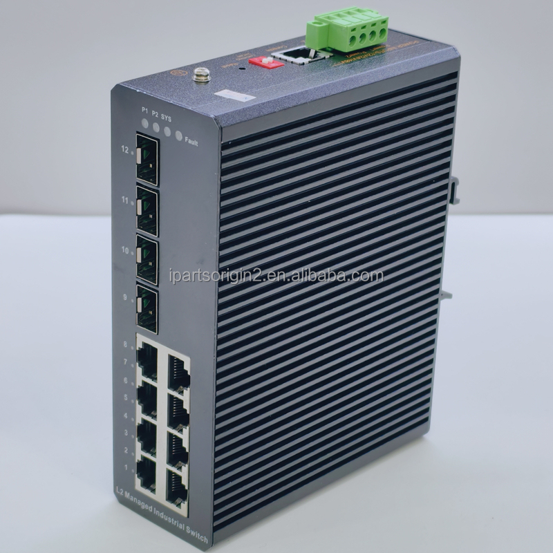 Black-Non-PoE L2 Industrial Switch