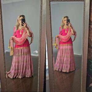 <strong>New</strong> Party Wear Look Heavy Georgette Top <strong>Lehenga</strong> in <strong>New</strong> Fancy Style
