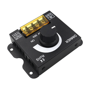 DC 12V-24V LED Dimmer Switch 30A Monochrome PWM Digital Single Color Lamp Strip Remote <strong>Control</strong> Manual LED Controller for - Product Image 1