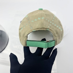 ジャカードレター対称デザイン野球帽ソフトトップブランドトラック帽子複数色デザイナーキャップ - Product Image 2