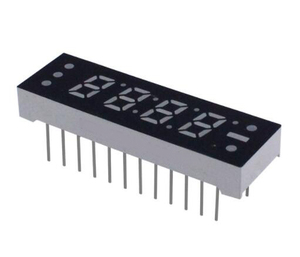 Modulo di visualizzazione dell'orologio digitale a led a 7 segmenti da 0.25 pollici
