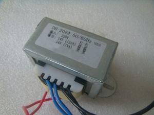 Transformador EI de entrada para impresoras, 220V, 50Hz/60Hz, voltaje de salida 14V/13VA; 14V/7VA, terminales de ordenador, fotocopiadores, máquinas de fax - Product Image 3