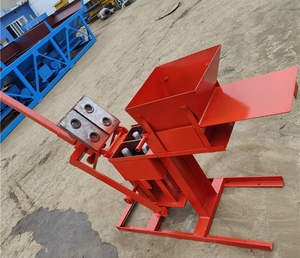 Maquinaria de construcción Máquina de fabricación de bloques de arcilla estacionaria pequeña Máquina de moldeo de bloques de enclavamiento de arcilla - Product Image 2