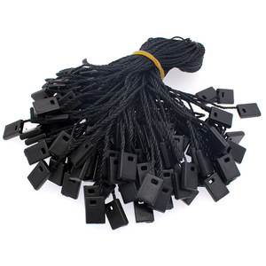 Sujetadores de etiqueta de cuerda de 7 ", nailon, cierre a presión, Pin, gancho de sujeción - Product Image 1