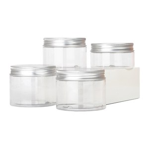 120グラム140 ml 100ml 8オンス120g大型150mlコンテナジャー150mlスキンケアプラスチック化粧品ジャー蓋付き複数サイズ - Product Image 2