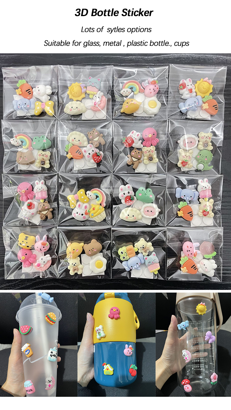 Autocollants 3D (100pcs)