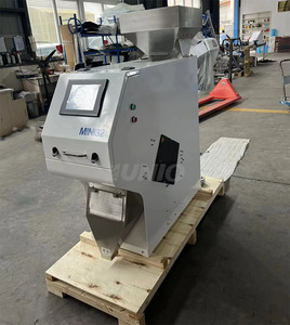 300 kg/h Máquina clasificadora de color Cámara óptica CCD Clasificación de color Máquina clasificadora de color de frijol de arroz