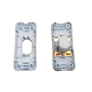 Hot Sale 303 Wipp schalter AC 250V 2A, isolierter Druckknopf mit Kupfer kontaktkabel Klemmen block schalter