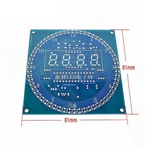 Pantalla LED giratoria, módulo de reloj electrónico con alarma, lámpara de agua, Kit DIY, Control de luz, temperatura, DS1302, C8051, MCU, STC15W408AS - Product Image 3