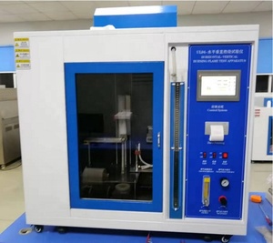 ISO3582 Probador de combustión horizontal y vertical Máquina de prueba de inflamabilidad Probador de llama Cámara de prueba de inflamabilidad - Product Image 3