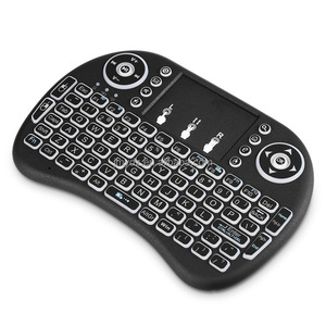 Mini teclado inalámbrico I8 Compatible con Raspberry Pi 2,4G Mini teclado inalámbrico Teclado sin Bluetooth Fácil PPT - Product Image 2
