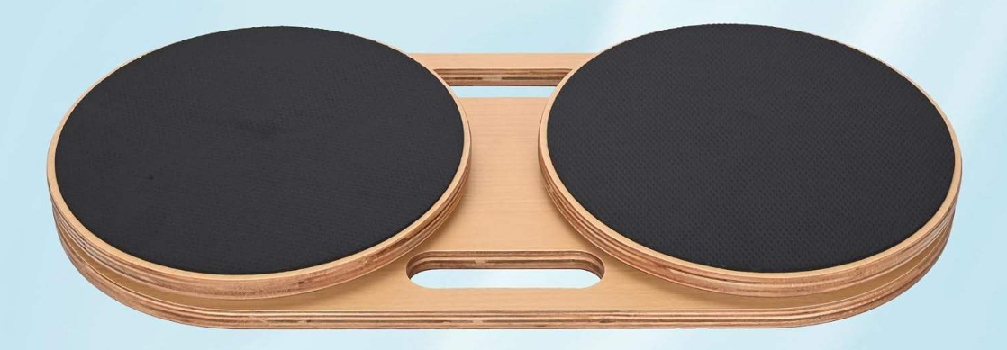 Tavola in Legno per Torsione della Vita a Doppio Piede - 25 cm