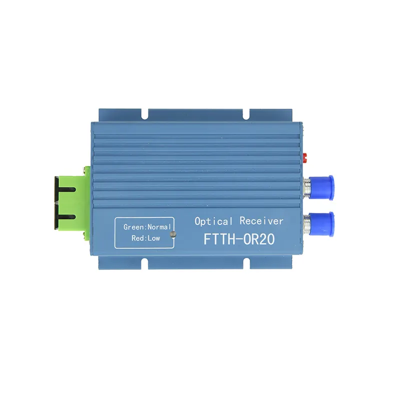 Best Price CATV Network fiber optic model Indoor 2 output port FTTH/FTTP micro Optical Receiver Node