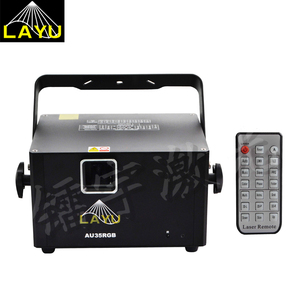 <strong>AU</strong> Series 5 in 1 Effect 3d Rgb Laser Dj Light /disco 3d Laser Light Dmx Rgb Laser 3d Disco Pro with IR <strong>Remote</strong> Controller - Product Image 3