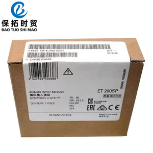 Módulo de entrada analógica SIMATIC ET 200SP 6ES7134-6JF00-0CA1 controlador PLC módulo PLC 100% nuevo Original y genuino en Stock - Product Image 1