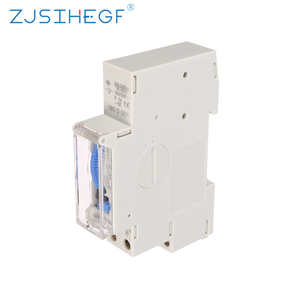 SUL180a Zeit schalter Mechanischer Zeit schalter 24 Stunden Programmier barer Timer 16A Zeit 220V 16A 24 H 8 Einstellungen Handbuch/Auto Controller