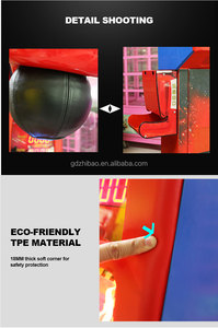 Công viên giải trí máy bay chiến đấu đường phố cuối cùng lớn vô địch đấm thử nghiệm Arcade điện tử ghi bàn đấm bốc trò chơi máy để bán - Product Image 5