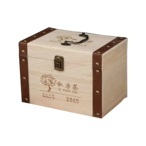 定制乡村复古蜂蜜储物珠宝工具工艺铰链盖木箱大木礼品盒