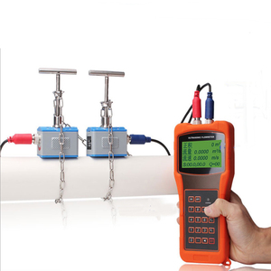 FMU830 SENTEC, venta directa de fábrica, batería incorporada, medidor de flujo ultrasónico portátil, <span class=keywords><strong>sensor</strong></span> transmisor de mano
