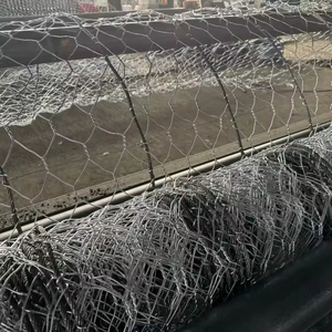 Cestino del gabbione di protezione con rete metallica esagonale per muro di sostegno in pietra gabbione - Product Image 6
