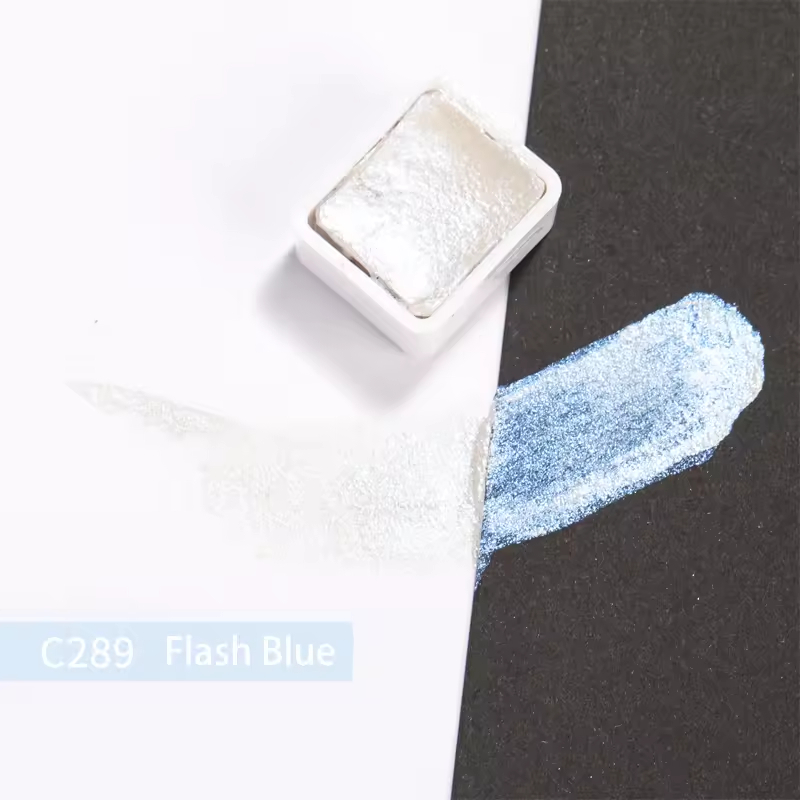c289 bleu pailleté - bloc unique