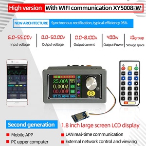 XY5008 DC DC Buck Converter CC CV 0-50V 8A 400W Power Module Adjustable Regulated Laboratory Power Supply Variable WIFF APP - Product Image 5