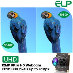 ELP High Speed 1080P 120fps/4K 30fps USB <strong>Camera</strong> Module 12MP Wide Angle No Distorion Low Light Mini Webcam for PC Windows Mac - Product Image 4